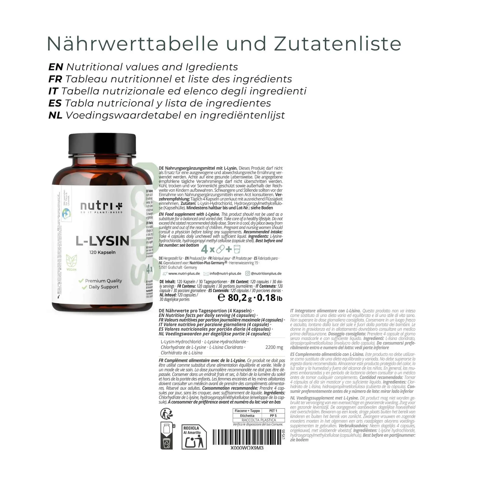 L-Lysin_Kapseln_vegan_Angaben