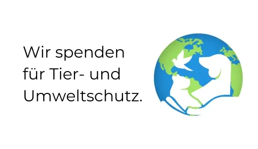 Wir spenden für Tier- und Umweltschutz